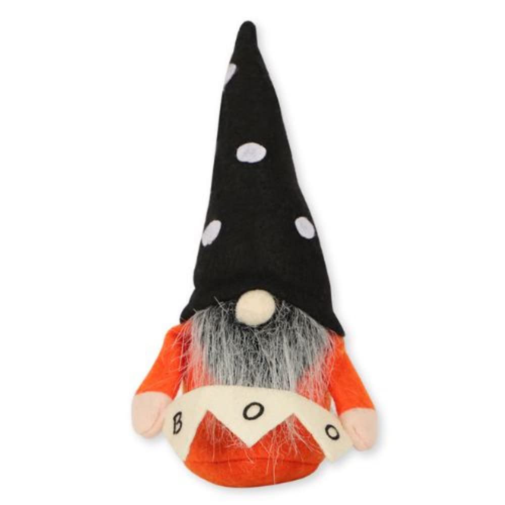 Fabfinds Orange With Spotty Hat 15Cm Halloween Gonk Gnome With Grey Beard Spooky Hat (Orange With Spotty Hat 15Cm)
