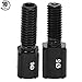 Bicycle Derailleur Adjusting Screw, M5 Black Replacement for Fine-Tuning Rear Derailleur Limit and Tension, for Road and Mountain Bikes