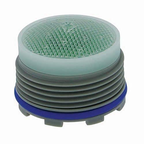 Neoperl 13 0320 5 Economy Flow PCA Cache Perlator HC Aerator, Tiny Junior Size, 1.5 GPM, Green/Clear Dome, Honeycomb Screen, Laminar Stream, M18.5 x 1 Threads, Plastic, 0.561