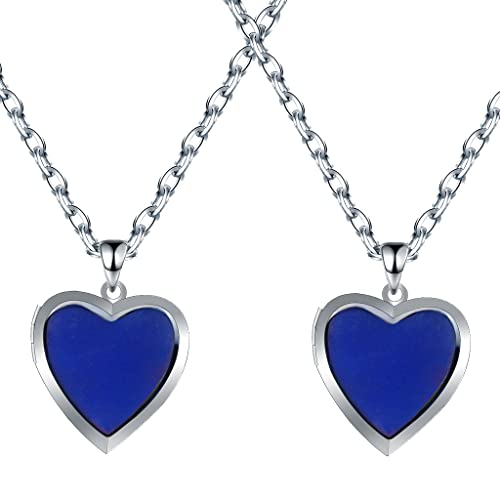 Chaîne à changement de température en acier inoxydable avec pendentif, Acier inoxydable Cover