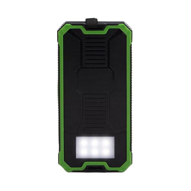 KACHEEG® Solar Power Bank | Portable Solar Charger with Dual USB, LED Light, External Battery for Smartphones & Tablets, Ideal for Outdoor Travel & Hiking-image-32
