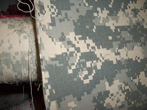 5 Yards Army ACU Universal Digital Camouflage Nylon/Cotton Ripstop Fabric Print OEMQ