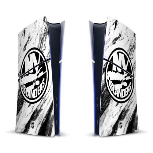 Skin New York Islanders PS5 Slim Digital autocollant vinyle marbre de Head Case Designs