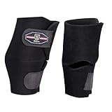 Harrison Howard Equine Knee Boot Superb Protection Non-Slip Interior Surface Cut-Out Opening for Horse