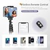 Aureday 62 Phone Tripod Accessory Kits, Camera & Cell Phone Tripod Stand with Wireless Remote and Universal Tripod Head Mount, Perfect for Selfies/Video Recording/Vlogging/Live Streaming