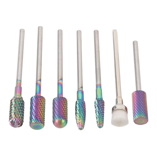 Set de 7 Puntas para Taladro de Uñas Tungsteno Carburo miniatura 3