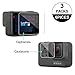 Awinner Glass for GoPro Hero5/Hero6,Screen Protector(Screen and Lens) Ultra-Clear Tempered-Glass for Hero 5 Action Camera(3-Pack)