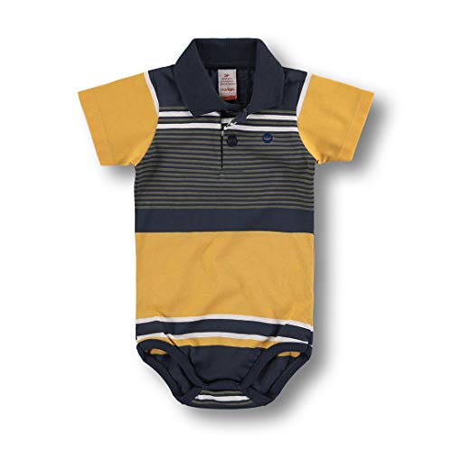 Body Permanente Marisol bebê-meninos, Amarelo, PB