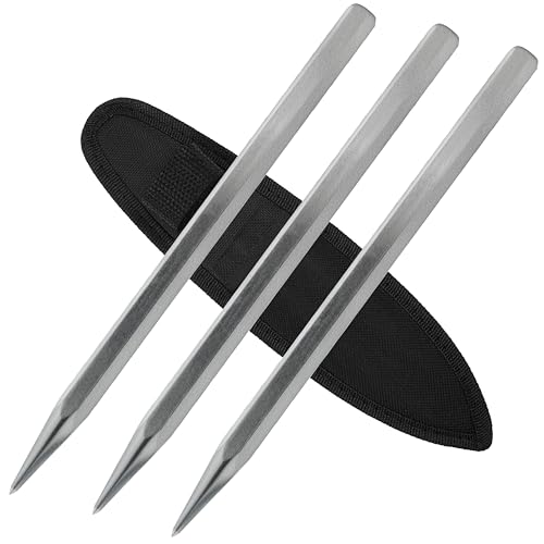 SteelPencil 3Pcs Throwing Spike Set – 9.1