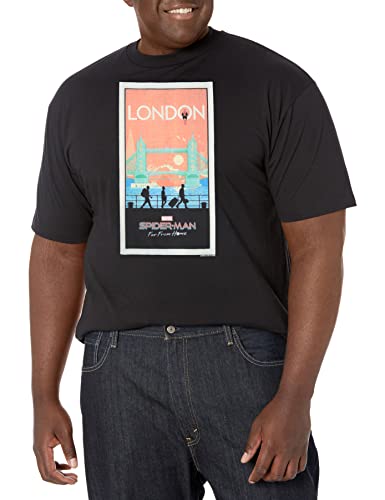 T-shirt Marvel Spidey Home London Homme : Haut respirant pour un style urbain confortable