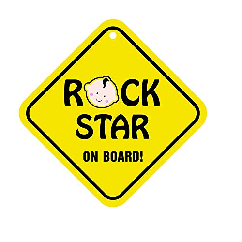 Image of Billy Bum Baby On Board (Rock Star)