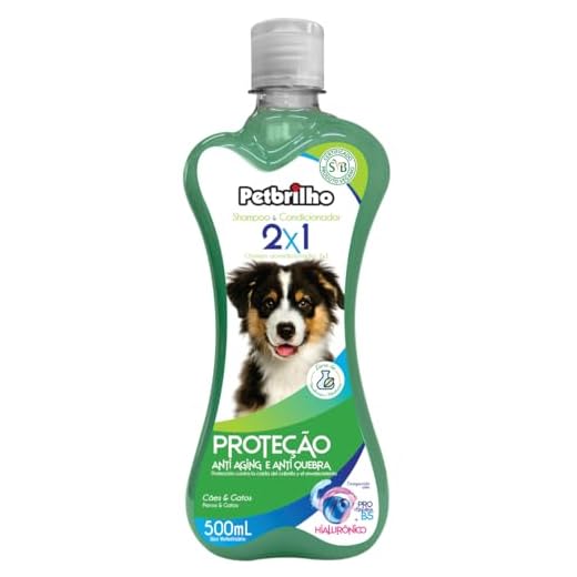 Petbrilho Shampoo 2X1 500Ml Para Cães