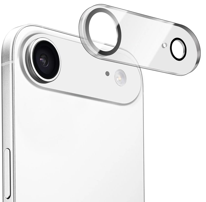 Image of For iPhone 17 Air Back Camera Lens Screen Protector 9H 3D Anti Shock /Anti-Scratch /Camera Tempered Glass-CLEAR