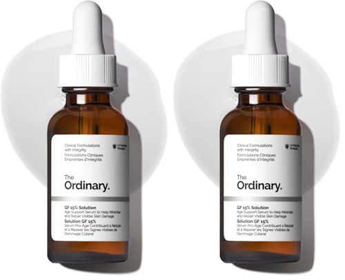Image of The Ordinary GF 15% Solution, Anti-Aging Formula for Visible Skin & Wrinkle Repair