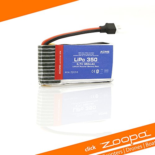 Preisvergleich Produktbild zoopa Acme Q155 roonin LiPo Akku / 3,7V 350mAh (ZQ0155-B)
