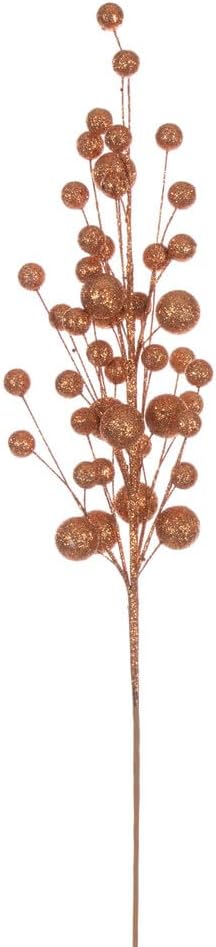 Vickerman 27" Hot Pink Multi Ball Glitter Spray, 4 per Bag.