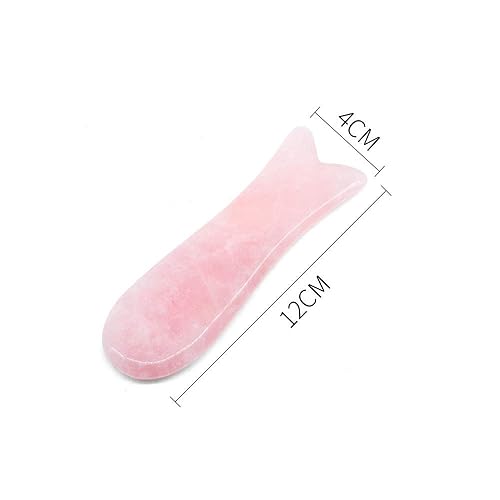 Miniatura 5 de Rose Gua Sha Herramientas de Masaje Facial Herramienta 100% Jade Gua Sha Anti Envejecimiento Facial Skin SPA para Rejuvenecer Piel Anti-arrugas Anti