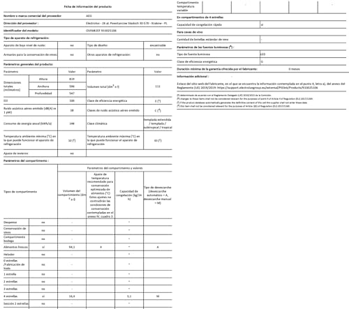 AEG OSF6I82EF - vue 7