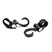 Stroller Hook - 2 Pack of Multi Purpose Hooks - Hanger for Baby Diaper Bags, Groceries, Clothing, Purse - Great Accessory for Mommy When Jogging, Walking or Shopping