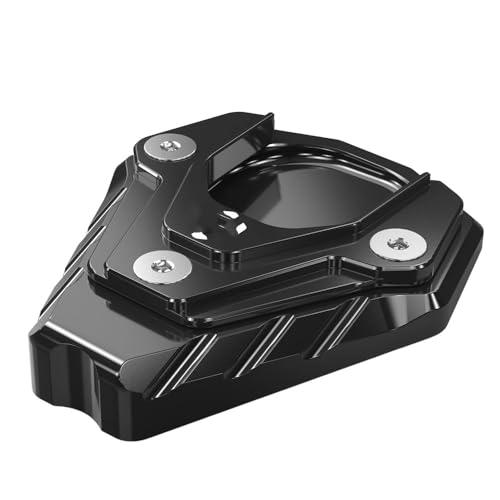 Extension de support latéral DRZ400S évite la chute béquille moto sur sol meuble