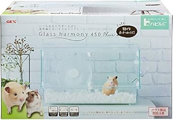 ハムスターゲージ　グラスハーモニー450 楽天市場】GEX グラスハーモニー 450N High（47