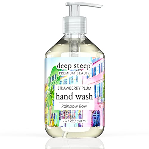 Deep Steep Liquid Hand Wash, 17.6 Ounces (Strawberry Plum) #TOP2