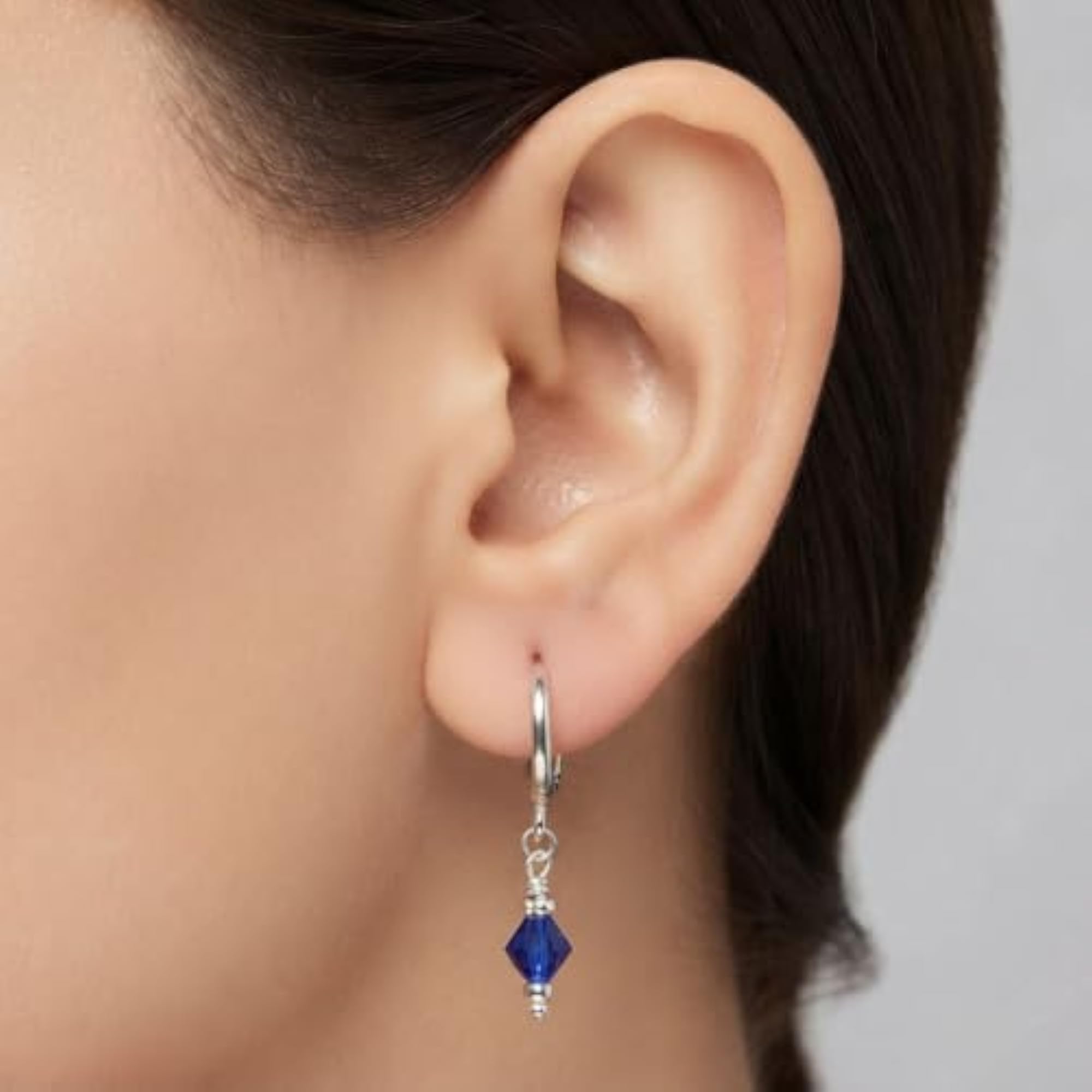 925 Small Size Silver Bali Hoops Earrings in Pure 92.5 Sterling Silver