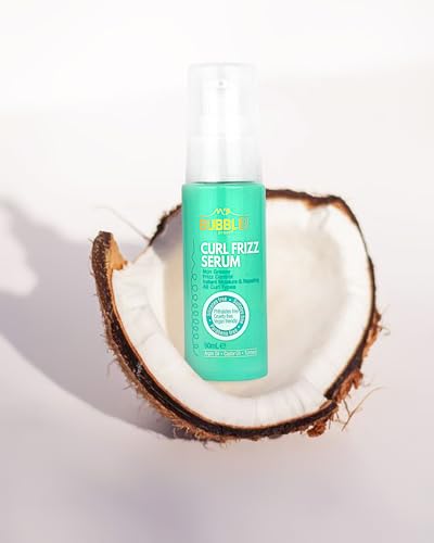 My Bubble! Curl Frizz Serum 50ml with Argan, Castor & Turmeric for all curly hair types, vegan, silicone free, parabens free, sulfates free, curly girl method approved - Image 8