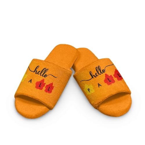 chaqlin Halloween Slippers for Women Indoor House Bedroom Open Toe Slides Sandals Shoes Trendy Gift for Women