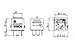 BOSCH 0332019456 Normal Open Mini Relay - 4 Pins, 12 V, 30 A - Single