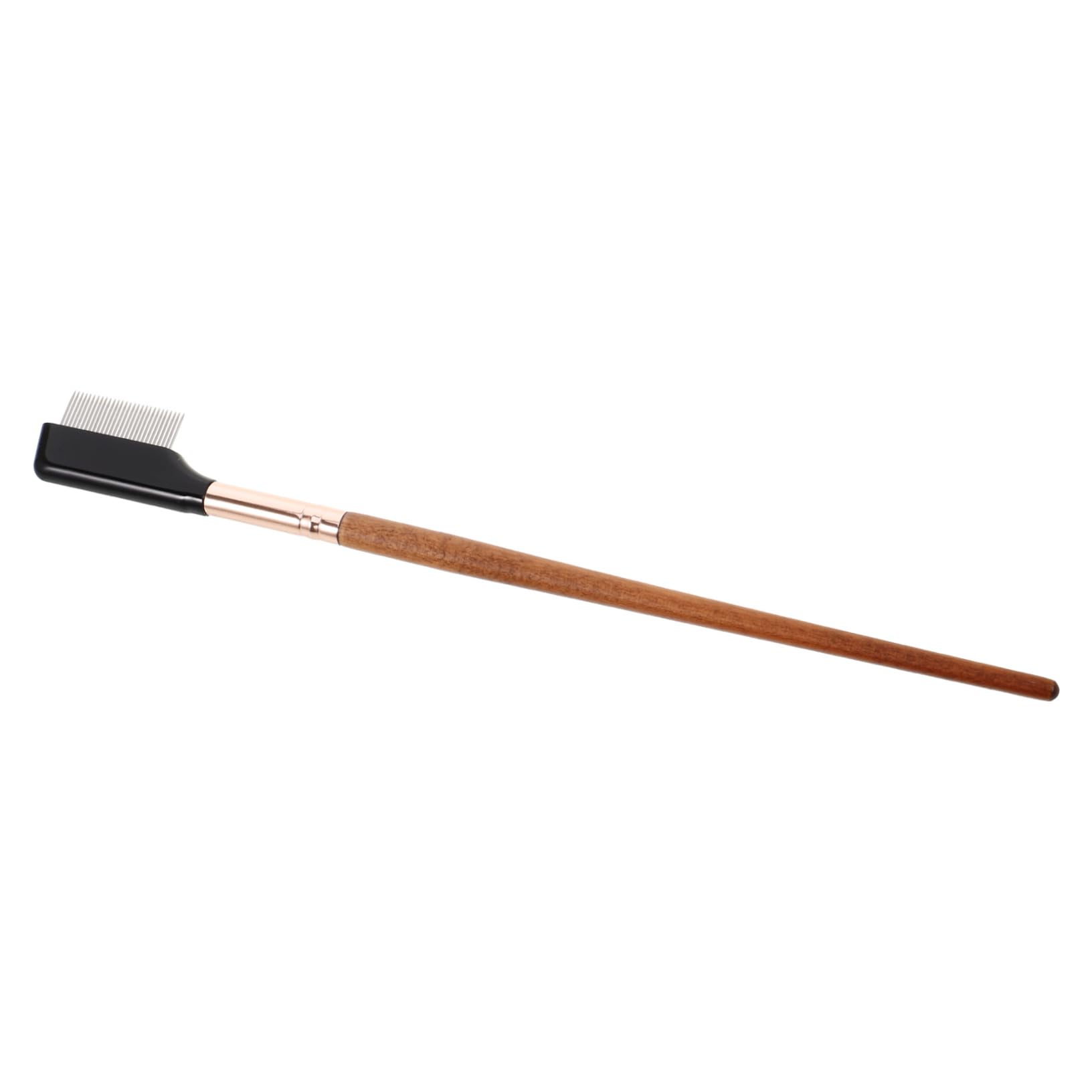 Healeved Metal Eyelash Comb Fine Steel Needles Eyebrow Separator Makeup Applicator Brush Beauty Tool