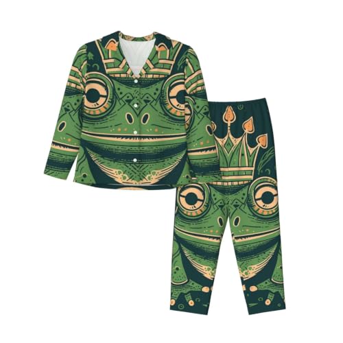 Pyjama classique à manches longues résolvant l'inconfort de nuit