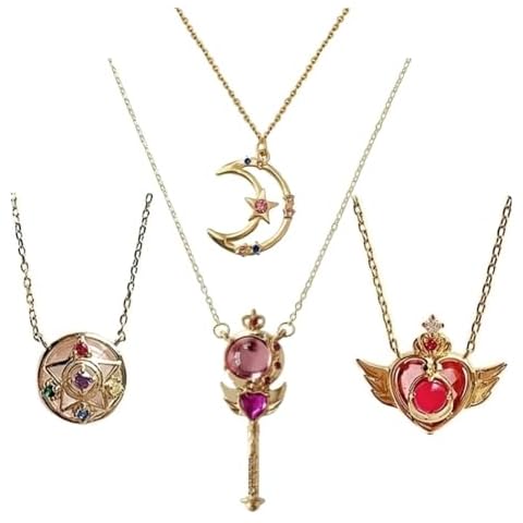 CHIVASO Anime Pendant Necklaces Set Cover