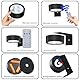 MIOBLUE 3Pack Bild Licht batteriebetriebene Malerei Lichter, Drahtlose magnetische Anzeige Kunst Licht mit Fernbedienungen, Dimmbare Timer Portrait Licht für Kunstrahmen Artworking