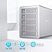 immagine 6Orico Sata Esterne 5 Bay Supporto RAID 0/1/5/10, JBOD, CLONE, modalità normale 7, 2,5/3,5 pollici HDD SSD Enclosure, Connessione USB 3.0 ed eSATA, 5 * 16 TB