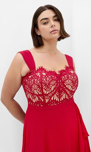 Image of City Chic Women's Plus Size Maxi Cocktail Dress - Sweet Evie
