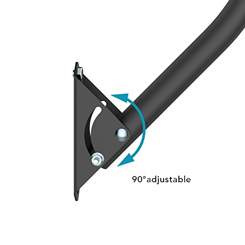 Antop Adjustable Attic Antanna Mount, Outdoor Roof TV Antenna Bracket, 13 inch Arm Length Antenna Mast Mount, Easy Installation, Solid Structure, Weather Proof
