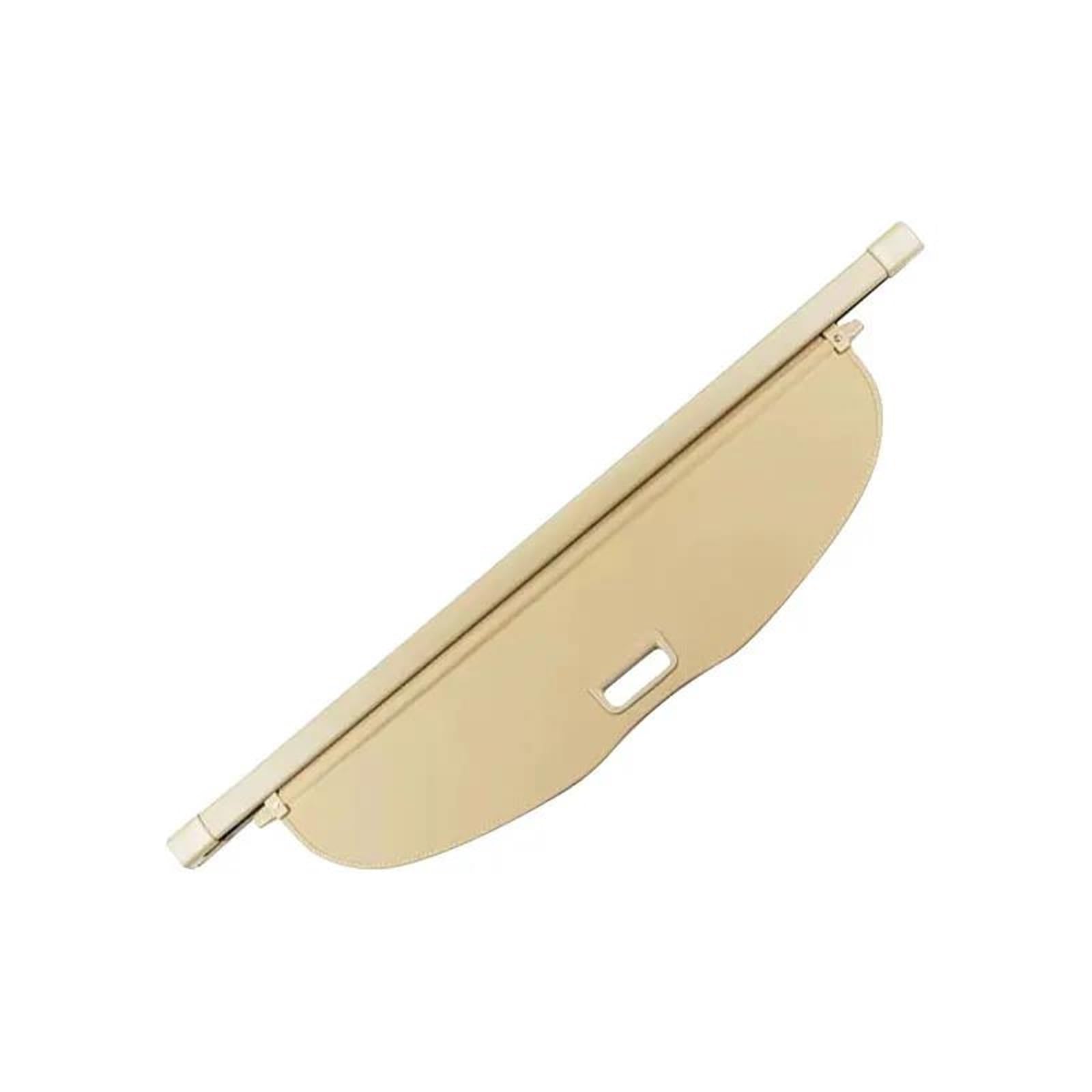 Generisch Gepäckabdeckung Für CRV 2002 2003 2004 2005 2006 Fracht Abdeckung Wasserdicht Versenkbare Hinten Stamm Schatten Vorhang Auto Zubehör(Beige)