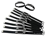 NFC-Tag-Armband, RFID-125 kHz, induktives ID-Armband, RFID-Armband, wasserdicht, Zugangsmanagement, 10 Stück