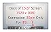 Produktbild Laptop-Bildschirm für NV156FHM-N4H, N156HCA-E5B, NV156FHM-N52, 39,6 cm (15,6 Zoll), LED, FHD, LCD, ohne Halterungen
