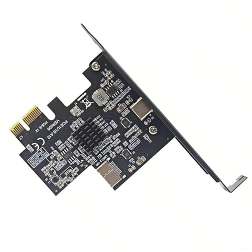 Tarjeta PCIe a USB C y Type E de 10Gbps ASM3142 Controlador Interno para PC 2