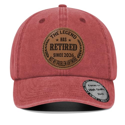 Image of Retirement Gifts for Men,2026 Retired Hat for Dad Coworkers Friends