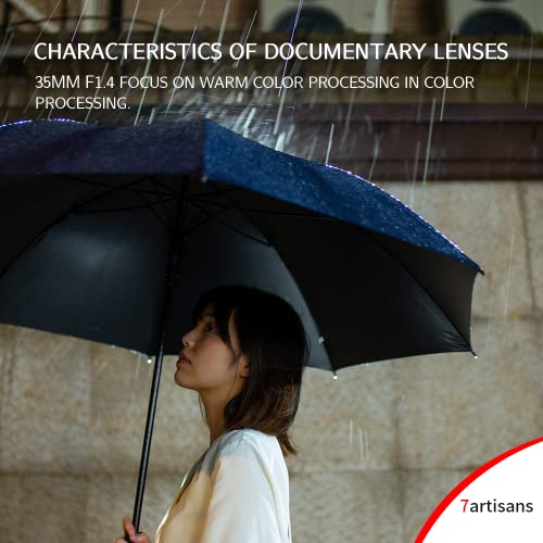 Ficha técnica 7artisans M35mm f1.4 lente de montura M de marco completo para cámaras Leica M2 Leica M3 Leica M4 Leica SL Leica TL TL2 Leica CL y Fujifilm GFX sin espejo con anillo adaptador Leica M a E - Fernando Cortés