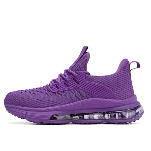 Image of Womens Slip On Walking Shoes Air Running Casual Fashion Tennis Sneakers Comfortable Non Slip Work Athletic Trainers