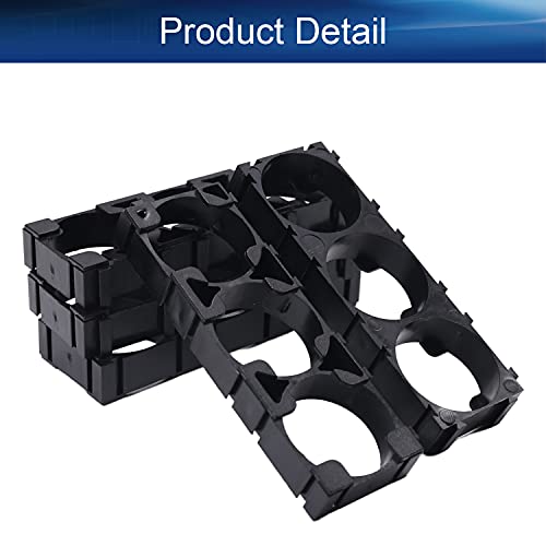 Heyiarbeit 50Pcs 21700 Lithium Cell Spacer Triple Battery Holder Bracket Battery Pack Bracket For Diy Fixed Battery 21.7Mm Hole Dia #TOP3