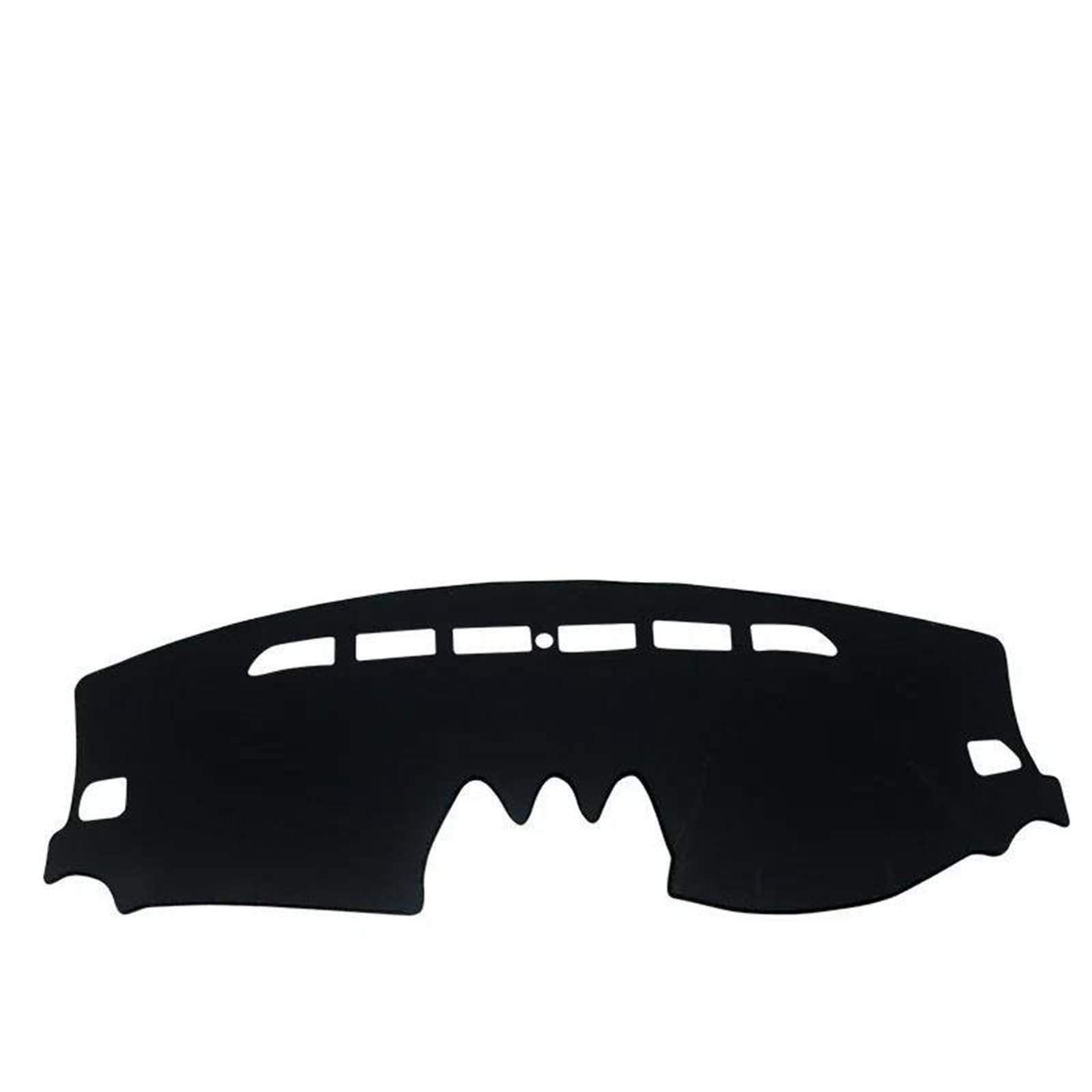 Tappetino Antiscivolo Parasole Per Cruscotto Auto Per Suzuki Per Vitara LY 2015 2016 2017 2018 2019 2020 2021 2022(Nero,LHD)