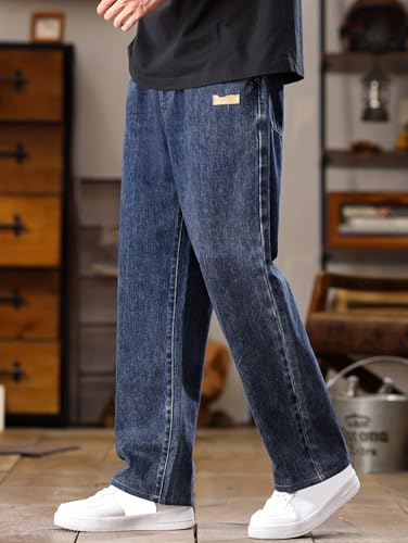 Image of Lymio Jeans for Men | Denim Jeans for Men | Baggy Loose Fit Pants (LU-66-69)