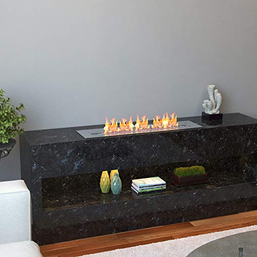Regal Flame PRO 24 Inch Bio-Ethanol Fireplace Burner Insert 4.8 Liter