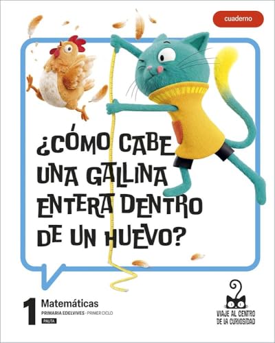 Portada de Matemáticas 1º Primaria Cuaderno Pauta