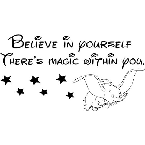 Dumbo Disney Believe In Yourself Wall Art Cover